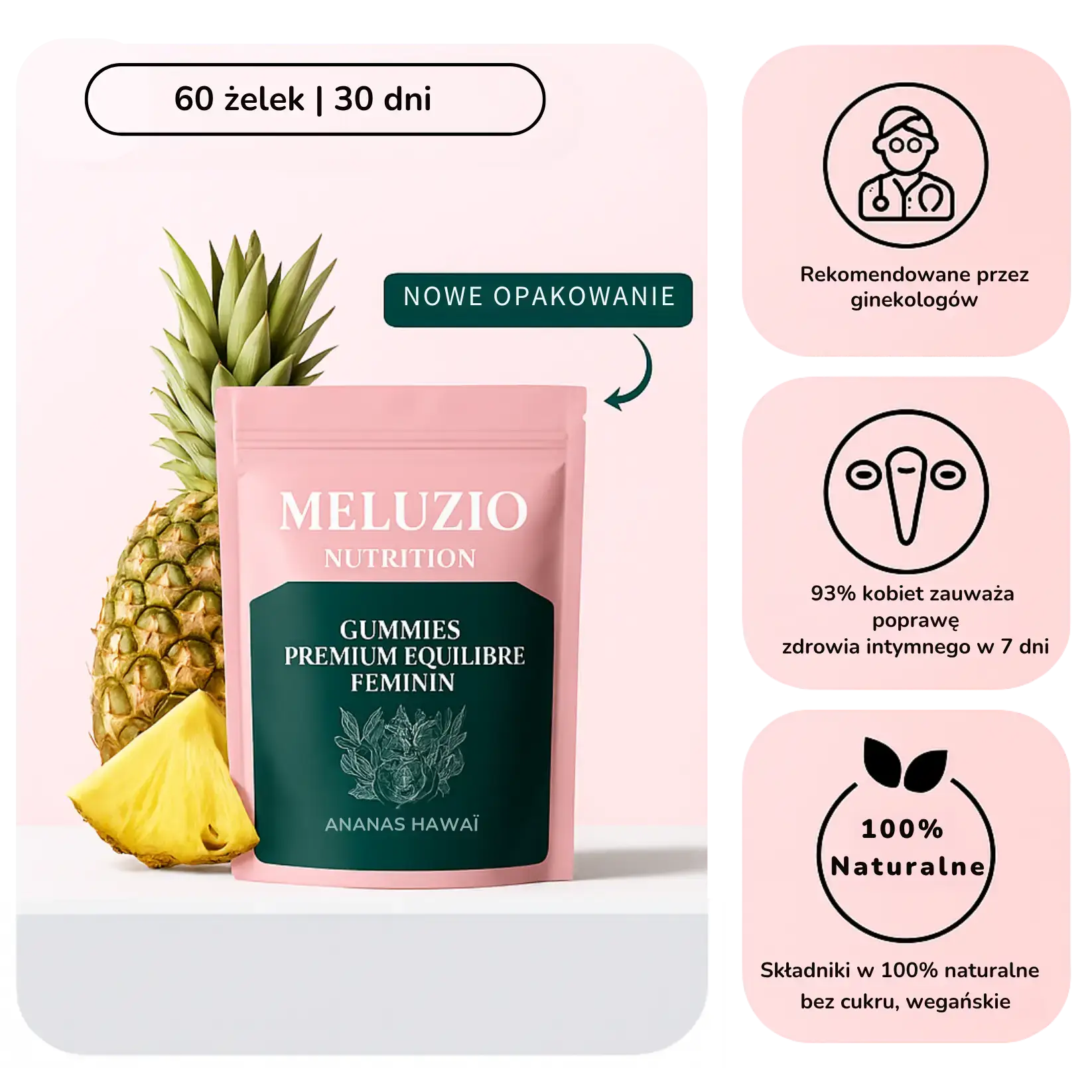 Meluzio Żelki Równowaga Intymna